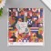 Scrapbooking paper bilateral "Color Geometry" density 180 grams set 10 pcs 15.5x17 cm 1071