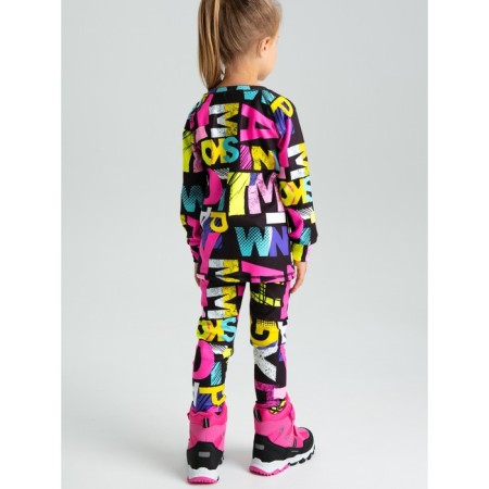 Thermal complex for girls: trousers, sweatshirt, height 116 cm-1