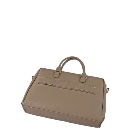 B2729 Bank Bag, lightning department, dark beige color 30x40x9cm-1