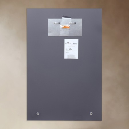 Wall mirror, with sandblasting graphics, 60 x 40 cm, with a shelf, 2 brackets-3