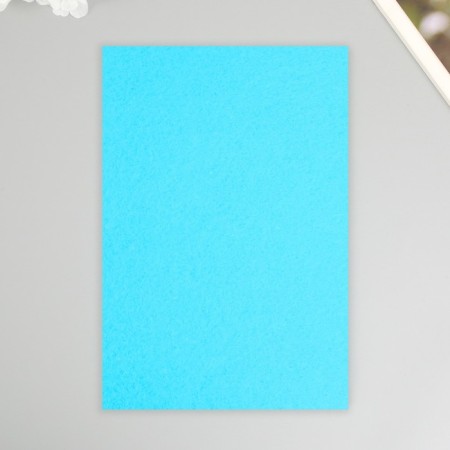 A set of hard felt "Astra" (3 pcs) blue, 1 mm, 160 g, 20x30 cm