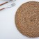 Serving napkin on the table "Turn", d = 30 × 0.5 cm