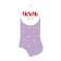 Women's socks Mini Trend, size 39-41, Lilla color