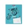 Notebook 18 sheets, ruler, erichkrause, bicycle rider, mix