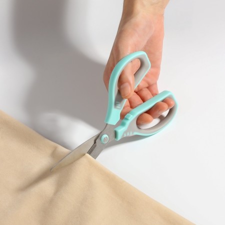 Scissors are universal, mowed blade 7 ", 17 cm, color mix-4