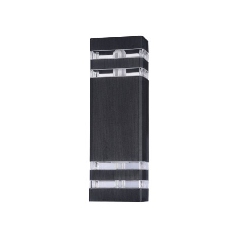 Bra Outdoor O578WL-02B, 2x60W, 10x11x33 cm, e27, black color-2