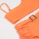 Swimsuit female separate minku with strap orange color, size 42
