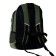 Youth backpack, 46 x 33 x 16 cm, ergonomic back, embroidery, stavia, khaki, light gray