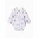 Body baby with long sleeve "Dream", Milk/Blue color, height 62