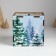 New Year's piggy bank Cube "Fairytale well -being" 10x10x10 cm