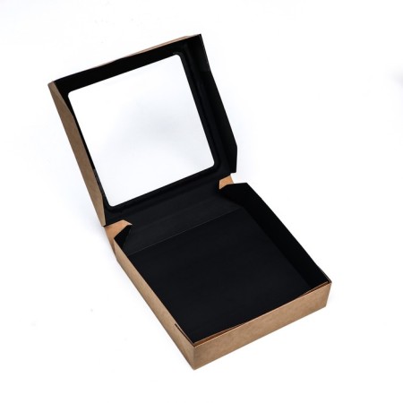 Container for removal, black velvet, 20 x 20 x 4.5 cm, 1500 ml-2