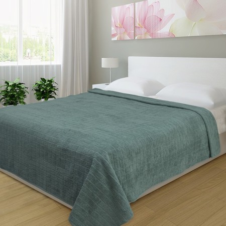 Clot "Quadro", Mahra, size 180x200 cm, mint color-3