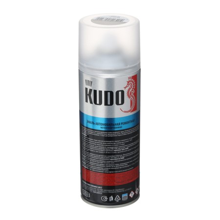 Enamel 1k Kudo car repair metallized "Platinum 691", 520 ml, aerosol-1