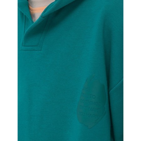 Hoody for the boy Pelican, height 116 cm, emerald color-5