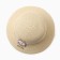 Hat for the girl Minaku "Bunny", Milk color, Rr. 52