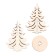 Model made of wood "Christmas tree No. 5"