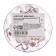 Power buttons transparent with a needle-pink gold 50 pieces in a plastic box 10771135