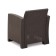 A set of boron chairs 68 x 66 x 76 cm, wenge, 2 pieces