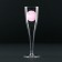 A set of plastic glasses for champagne "Time to celebrate", 150 ml