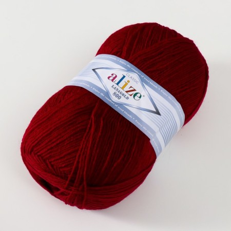 Yarn "Lanagold 800" 49% wool, 51% acrylic 730m/100g (390)-1