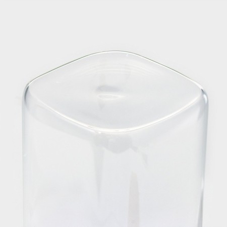 Glass Bank for bulk products with bamboo cover Bellatenero "Eco. Square ", 1.5 l, 10 × 21 cm-4
