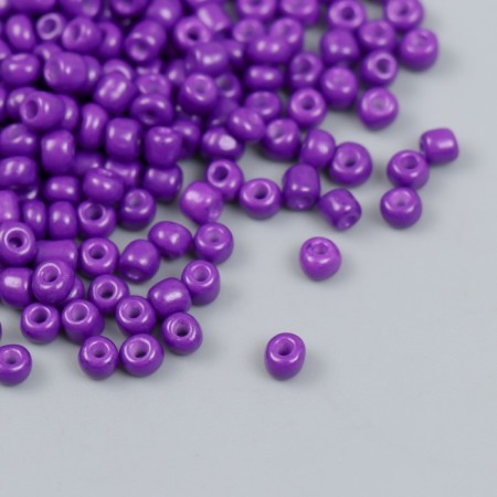 Glass beads 6/0 "blackberry" bright 450 g