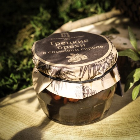 Greet nuts in pine syrup, 160 g