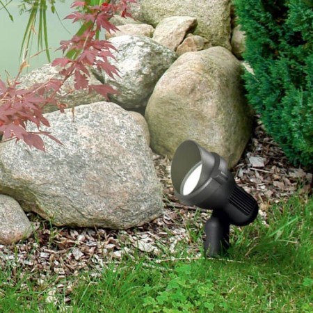 Landscape lamp, 50 watts, GU10, color gray color-3