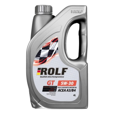 Motor oil Rolf GT 5/30 Acea A3/B4, synthetic, 4 liters
