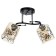 Arnella chandelier 2he27 40W Black 45x26x27 cm Bayerlux