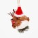 Decorative suspension "Bird in the New Year's cap" 15 × 6 × 13 cm