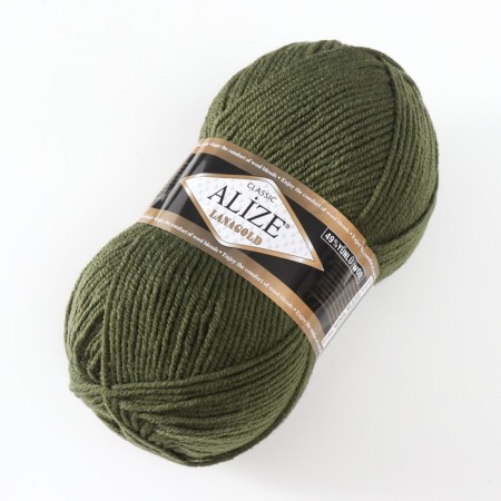 Yarn "Lanagold" 51% acrylic, 49% wool 240m/100g (29 hacks)-2