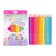 Pencils 18 colors in a plastic box, triangular, wooden, pastel mix
