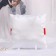 Pillow Pillow "Trilate", white-red