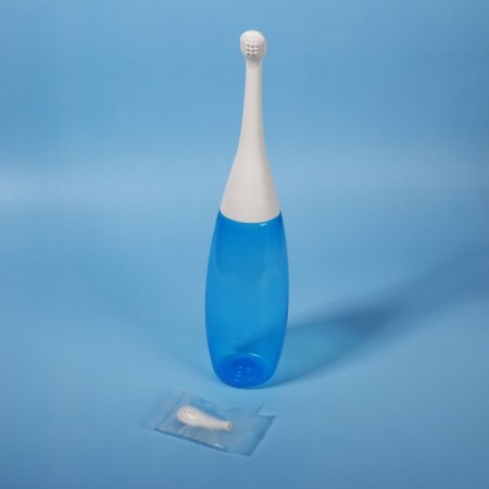 Portable shower - bidet, with a change of nozzle, 450 ml, blue color-17
