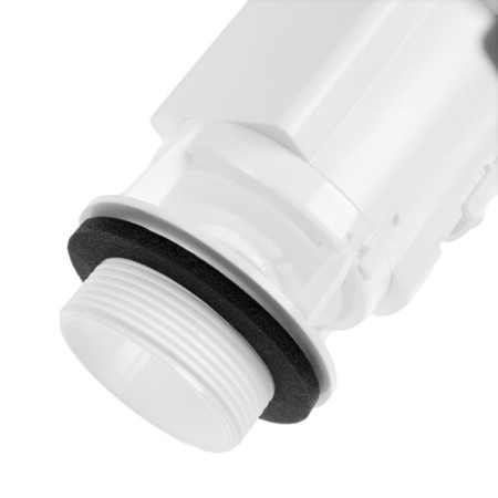 Reinforcement for flush tanks "Father", with lateral eyeliner 1/2 ", two -button, chromium-1