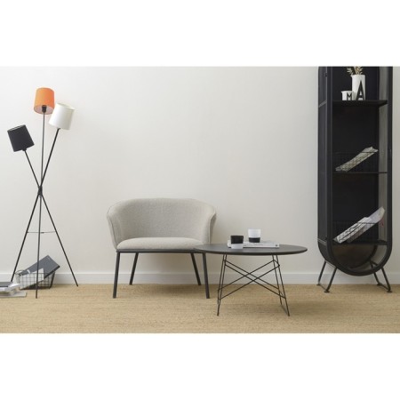 Paal lounge-peel, 740 × 700 × 650 mm, Builder, Gray Color