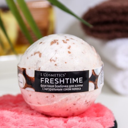 The bath bomb "with natural coconut juice", 160 g-2