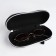 Lightning glasses case, gray color