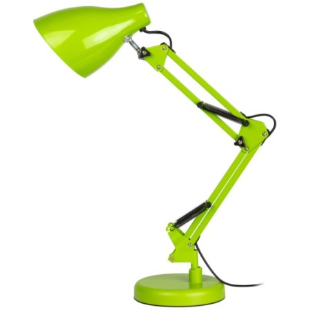 Desktop lamp E27, with the base, the color is green-2