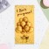 Money envelope "Happy Birthday!" glitter, golden background, 17x8.5 cm