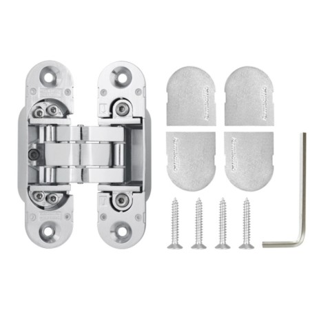 Loop of hidden installation Armadillo Universal 3D-CH 60 SC, with 3D reg., Color mat. chromium-3