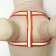 Set "braid", fluorescent, leash 115 x 1 cm, og 32-48 x 1.5 cm, orange