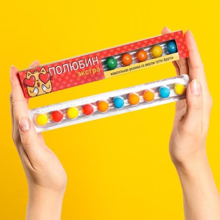 Chewing gum "Loven Extra", 20 g