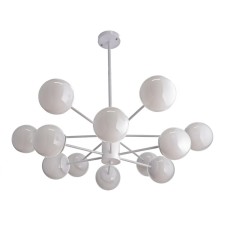 Barensa chandelier 12x40W E27 white 86x86x75 cm Bayerlux