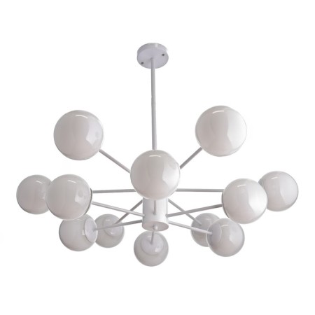 Barensa chandelier 12x40W E27 white 86x86x75 cm Bayerlux