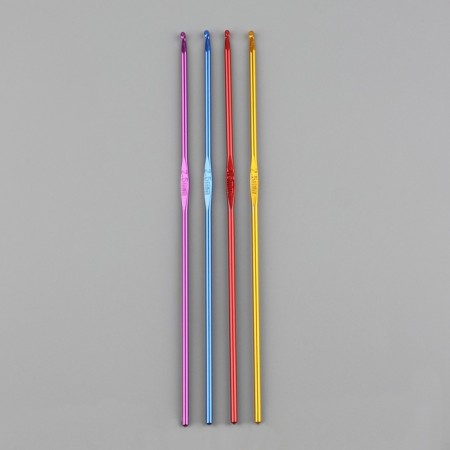 Knitting hook, d = 2.5 mm, 15 cm, mix color-4