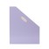 A4 vertical tray for A4, plastic, 12 departments, purple pastel
