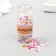 Glitter in the jar "Hearts Mix" rr 3 mm 7 g 5x2x2 cm