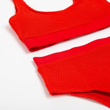 Separate Minaku women's swimsuit with a top color red, size 42-5